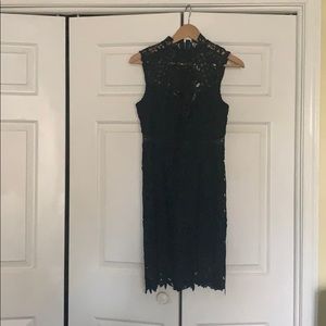 Mid length lace dress